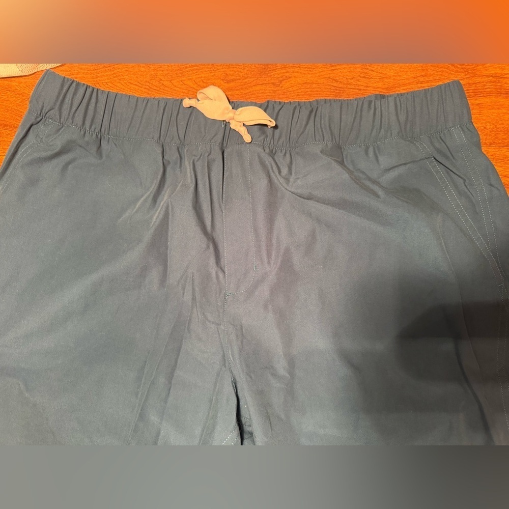 Women's Medelita Blue Scrub Pants, XLarge - Picture 3 of 8